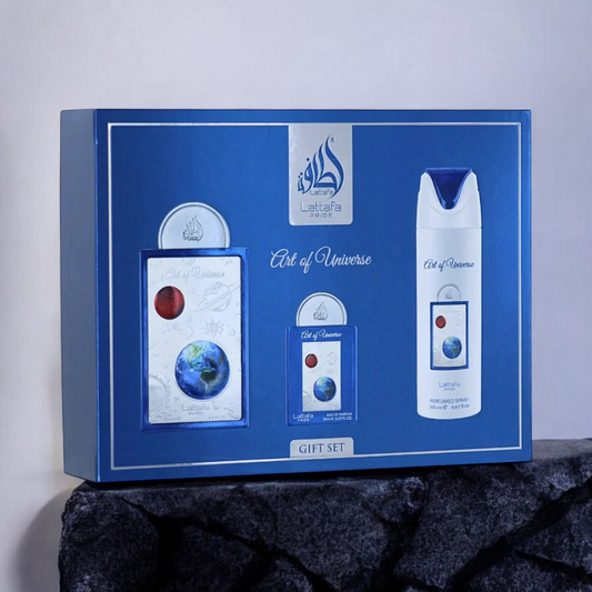 ART OF UNIVERSE de LATTAFA PRIDE – El Pack Esencial de Lujo Árabe